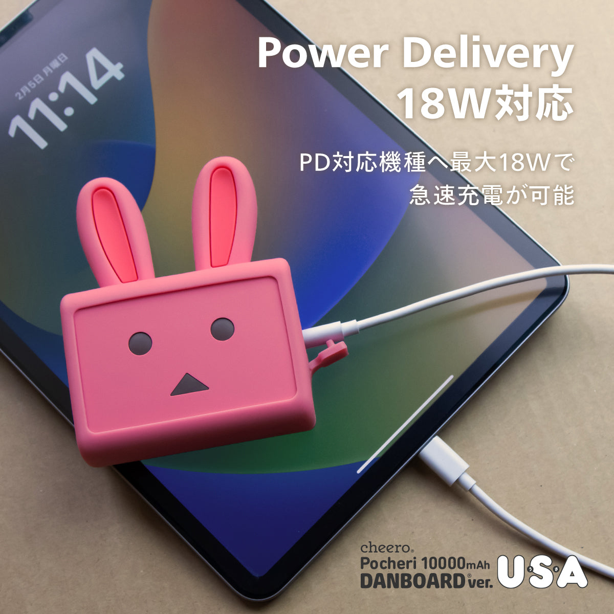 cheero Pocheri USA Danboard ver. 10000mAh