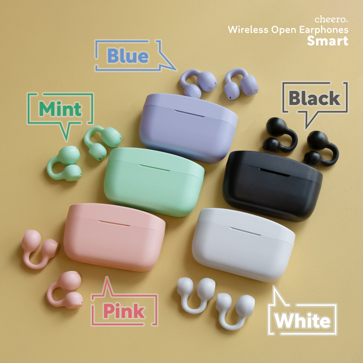 cheero Wireless Open Earphones Smart
