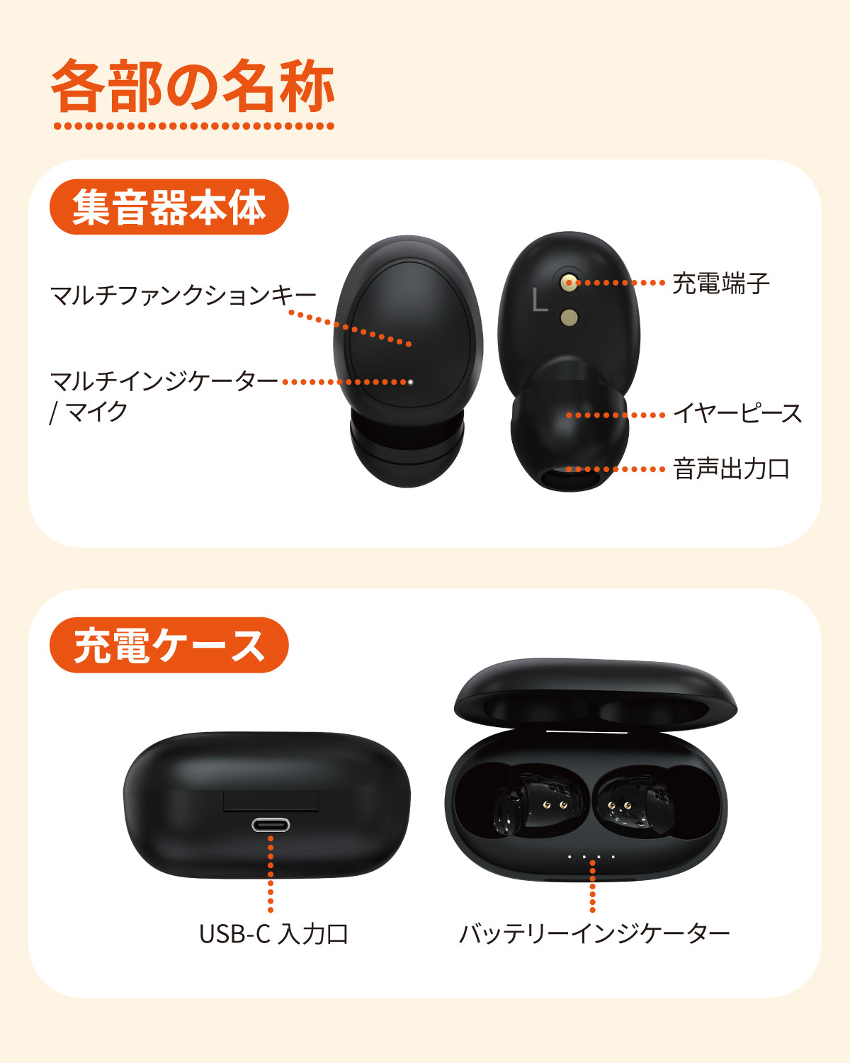 cheero ワイヤレス集音器 CHE-S-001