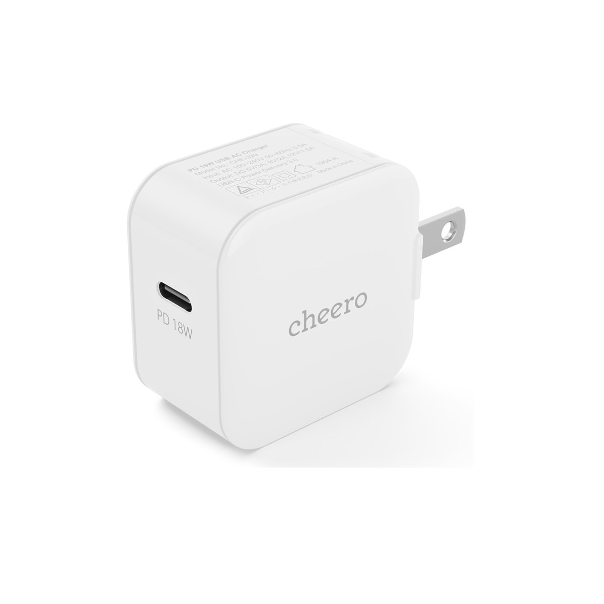 cheero USB-C PD Charger 18W mini – cheero_official