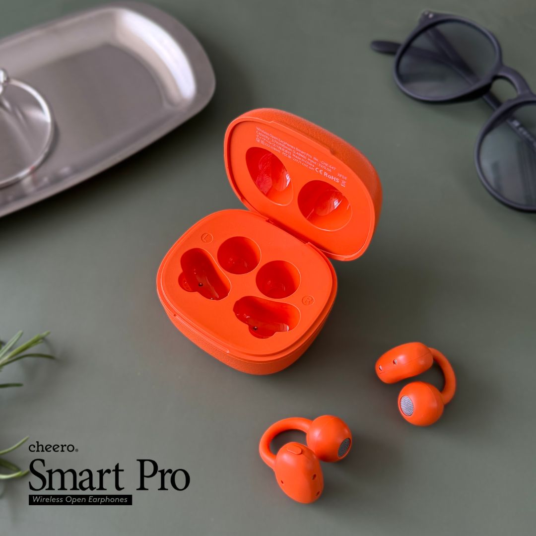 cheero Wireless Open Earphones Smart Pro OCA Edition (MARIGOLD)