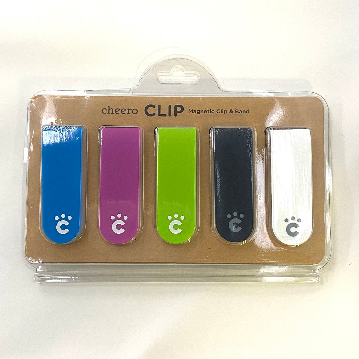cheero CLIP 万能クリップ (5色セット) オリジナルカラー