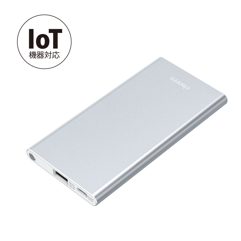 cheero Slim 10000mAh IoT機器対応 – cheero_official