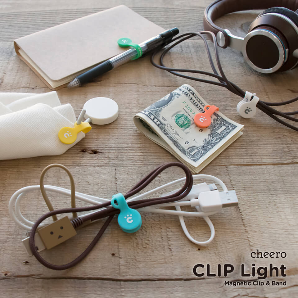 cheero CLIP Light (5色セット)