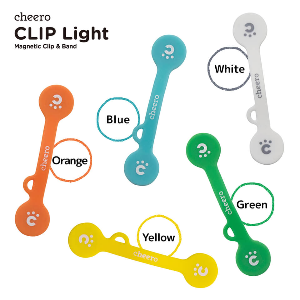 cheero CLIP Light (5色セット)