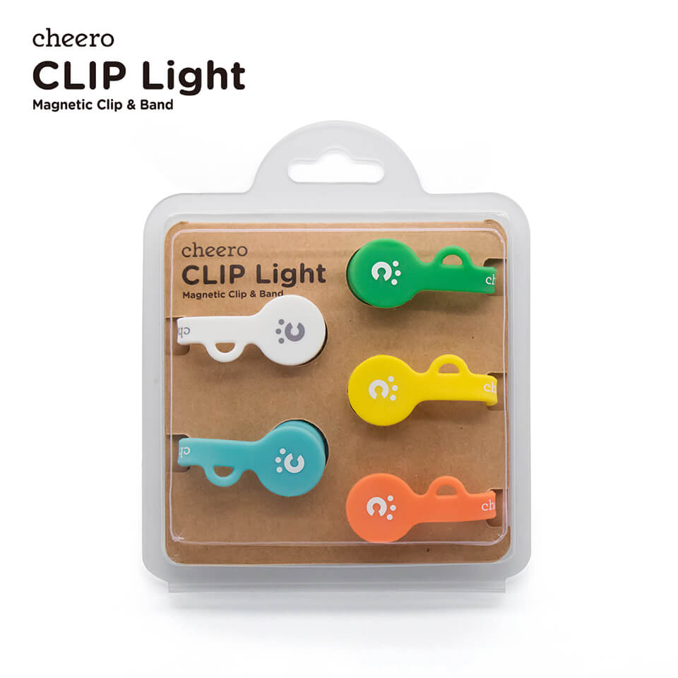 cheero CLIP Light (5色セット)