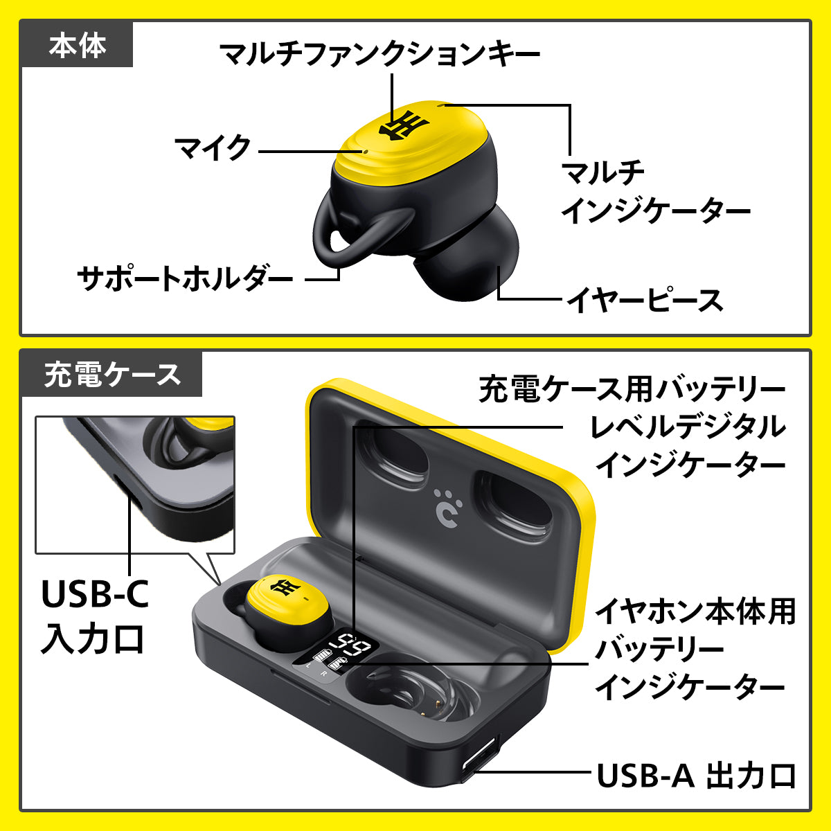 【販売終了】cheero 阪神タイガース完全ワイヤレスイヤホン