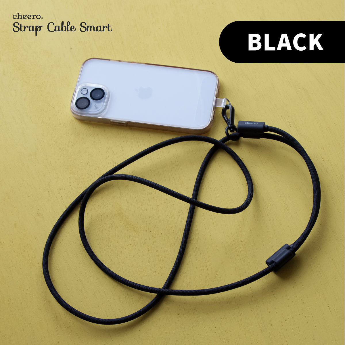 cheero Strap Cable Smart Type-C to Type-C