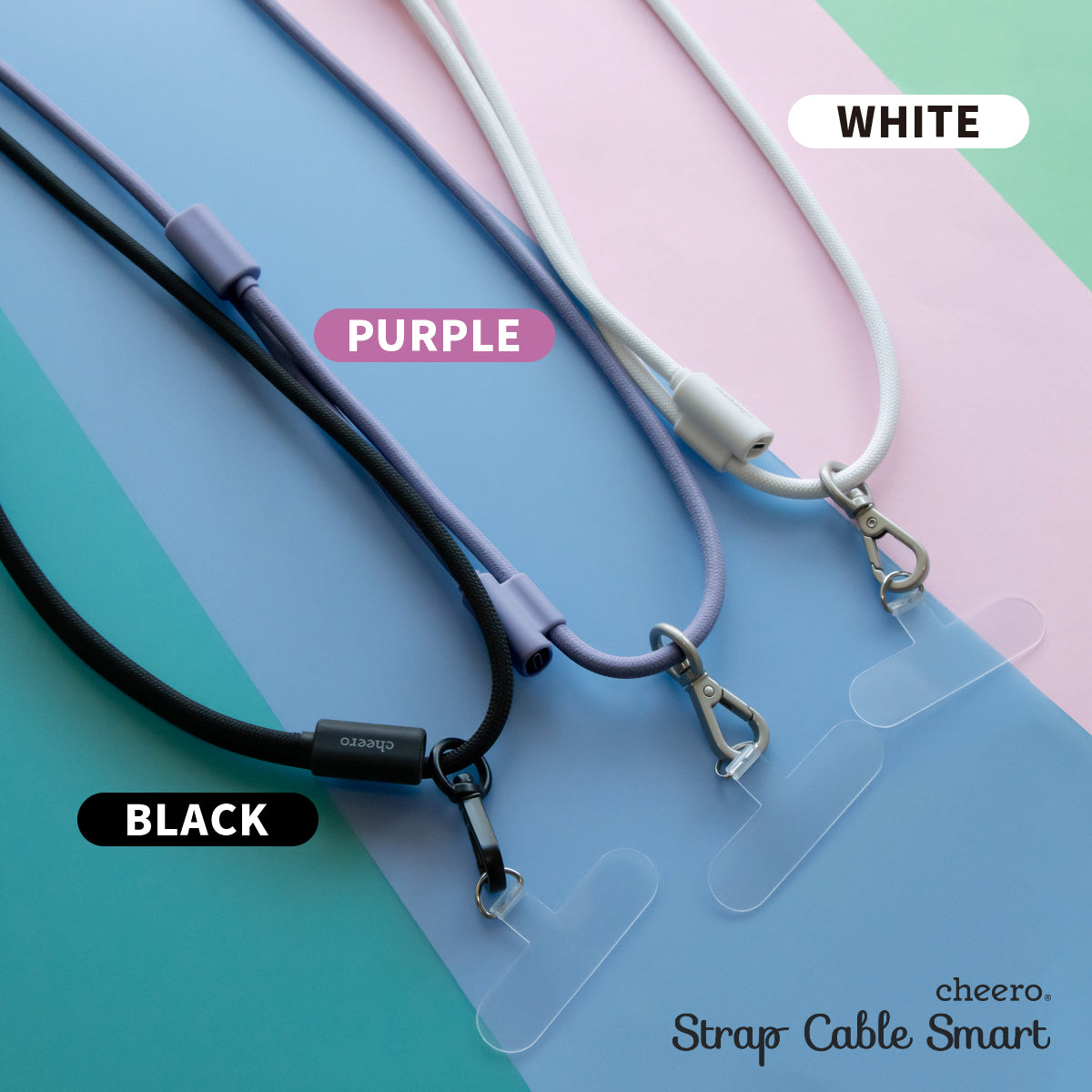 cheero Strap Cable Smart Type-C to Type-C