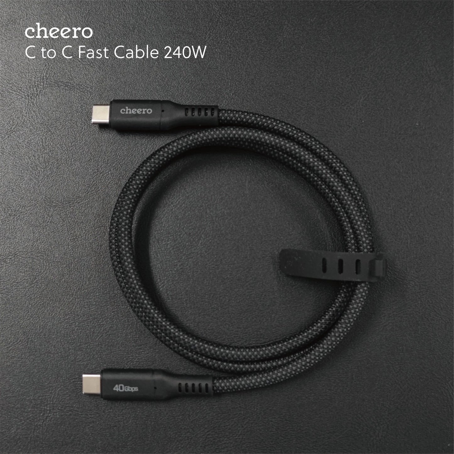 cheero USB-C to C Fast Cable 240W