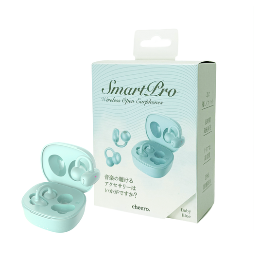 cheero Wireless Open Earphones Smart Pro OCA Edition (Baby Blue)
