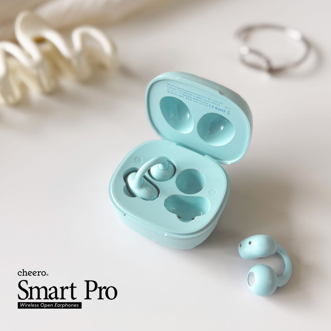 cheero Wireless Open Earphones Smart Pro OCA Edition (Baby Blue)