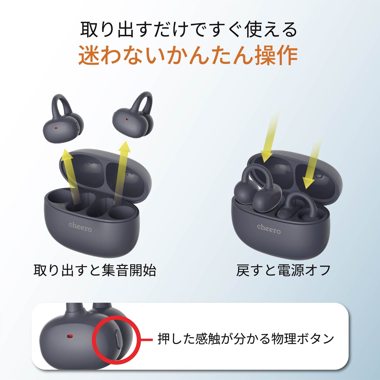 Ototas (オトタス) イヤーカフ型集音器