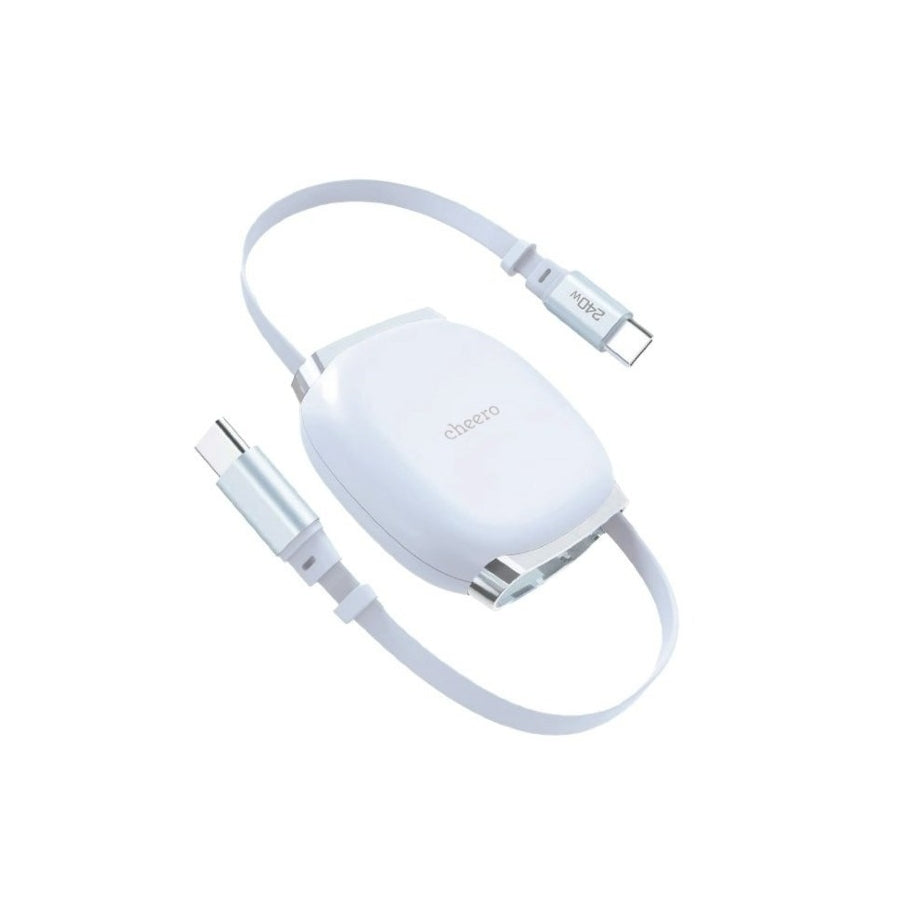 USB-C to C Retractable Cable 240W