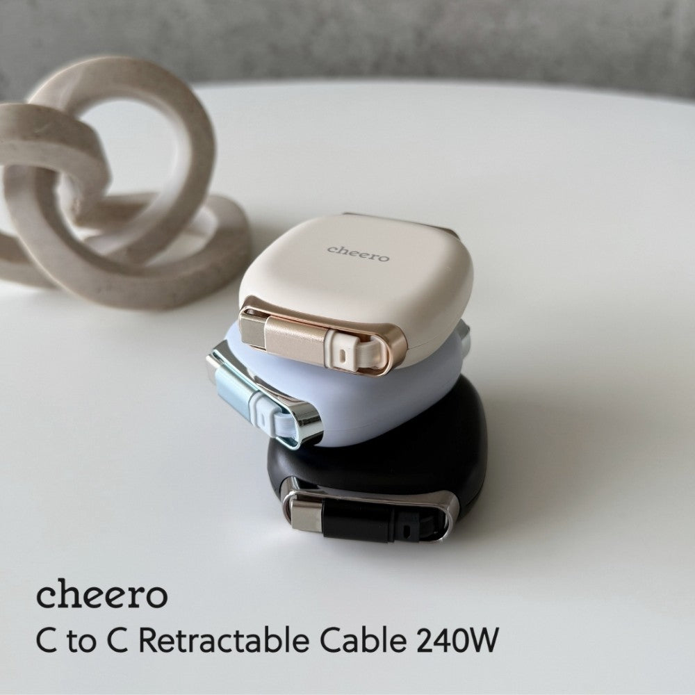 USB-C to C Retractable Cable 240W