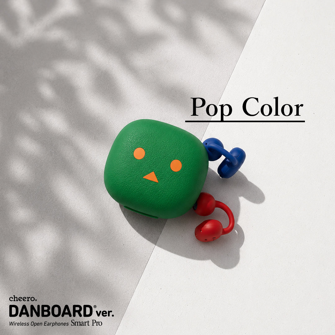 cheero Wireless Open Earphones Smart Pro DANBOARD ver. （POP COLOR）