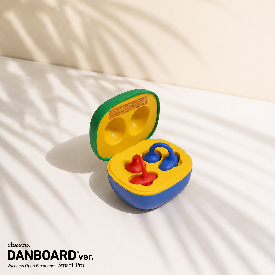 cheero Wireless Open Earphones Smart Pro DANBOARD ver. （POP COLOR）