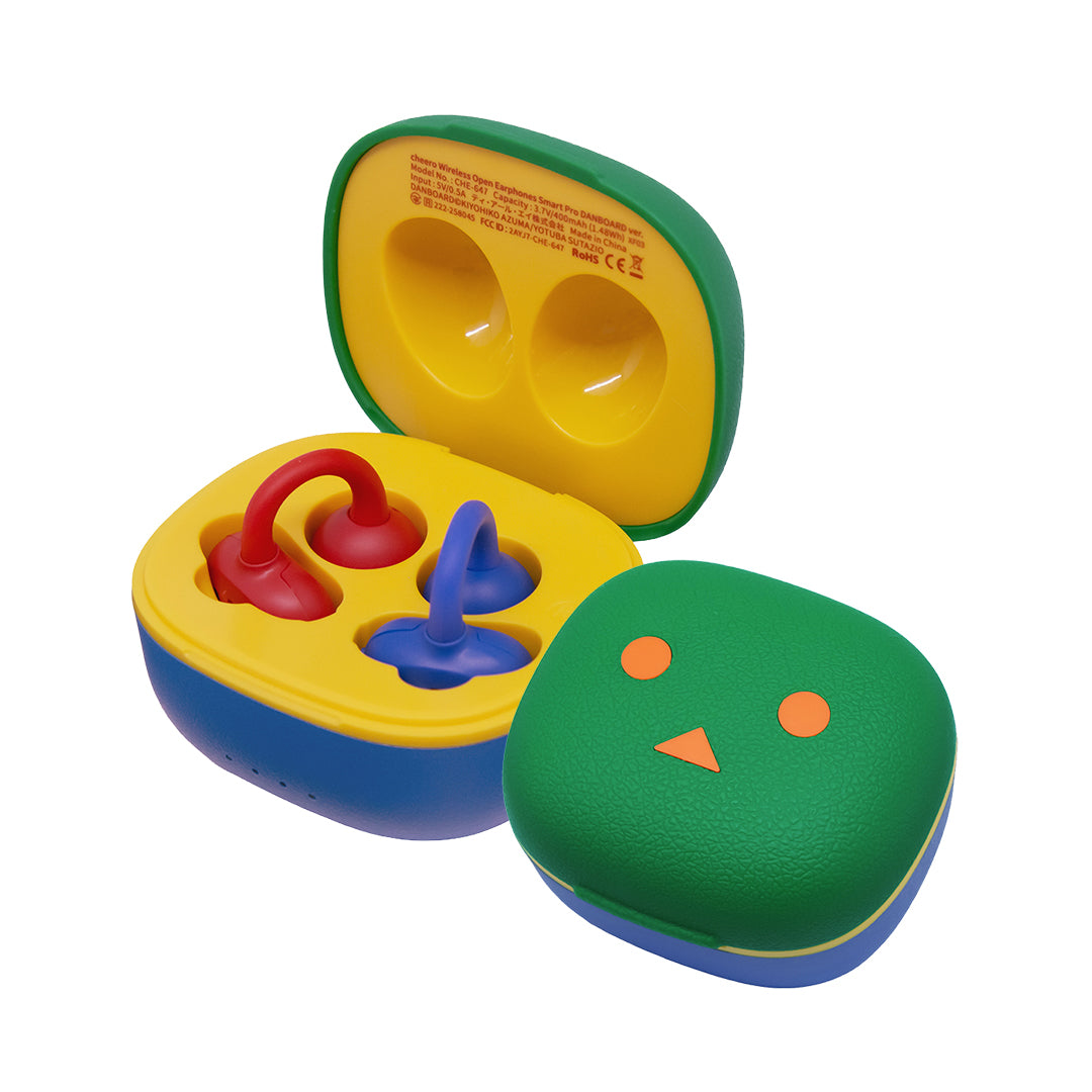 cheero Wireless Open Earphones Smart Pro DANBOARD ver. （POP COLOR）