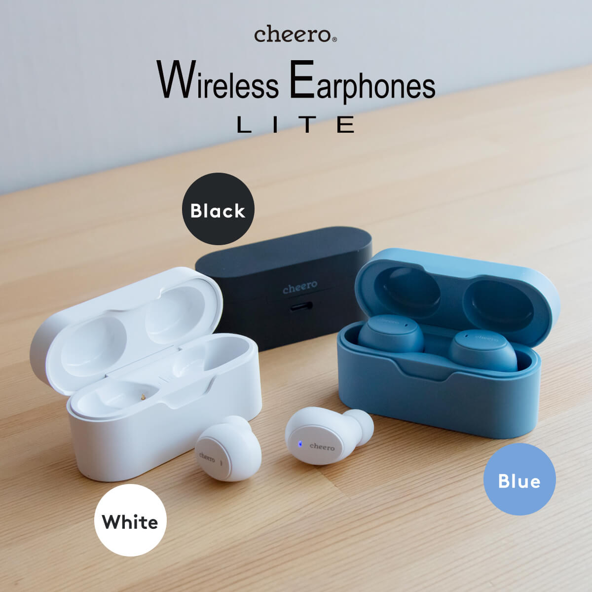 cheero Wireless Earphones LITE