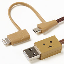 cheero DANBOARD USB Cable with Lightning & micro USB