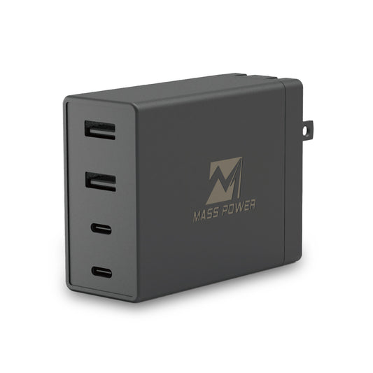 MASS POWER 100W Power Delivery USB Type-C / USB-A AC Adapter
